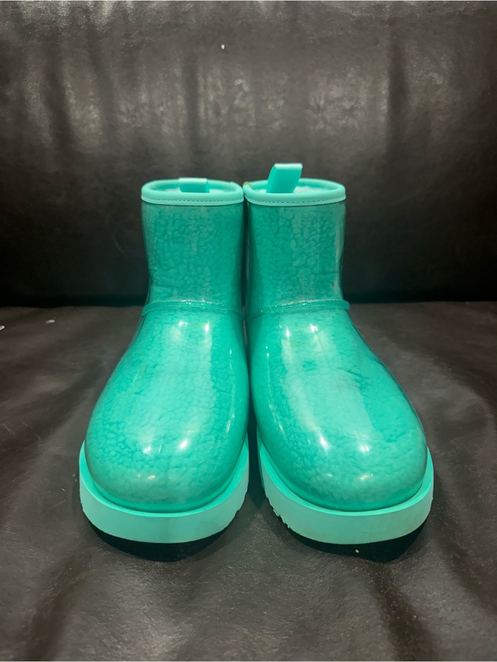 UGG Classic Clear Mini Boots - Tide Pool Green - Women's Size 8